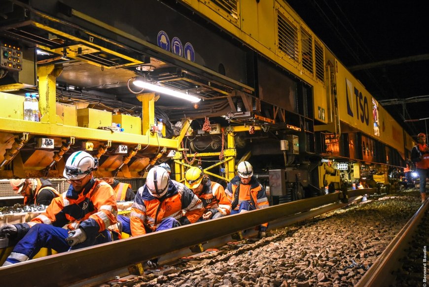 TSO (filiale de NGE) retenu par SNCF Réseau pour le renouvellement de rails dans le cadre d’un contrat pluriannuel de 7 ans fermes (2024-2030) plus 1 année reconductible (2031)